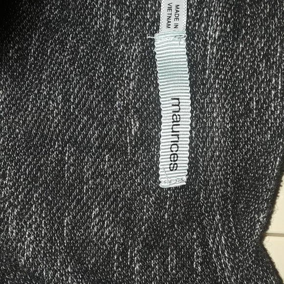 Heathered gray sweater - Picture 2 of 3